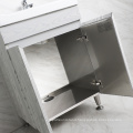 Hot sale standing Gray bathroom vanity combo for bathroom